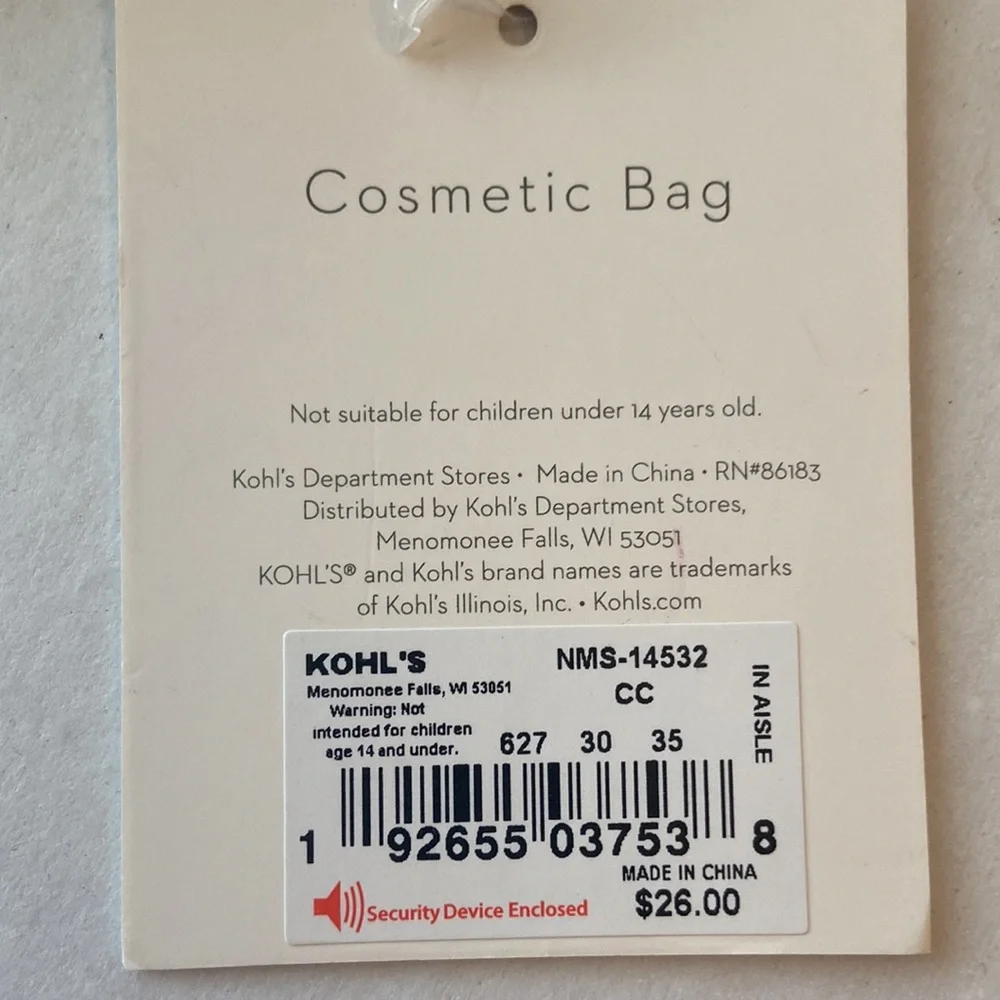 Jewelry Roll and Cosmetic Bag